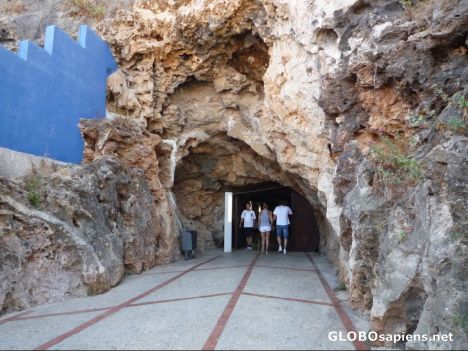 Postcard Tunnel under the Castle