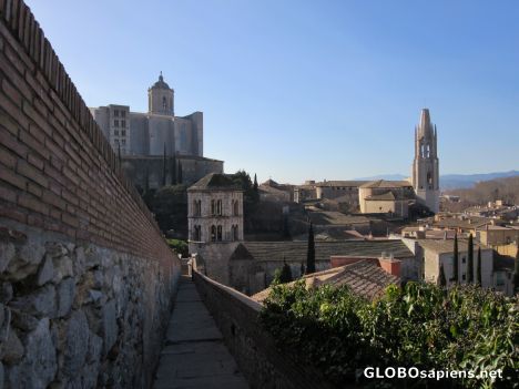 Postcard City wall view