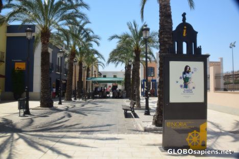 Postcard Retail outlet in spain