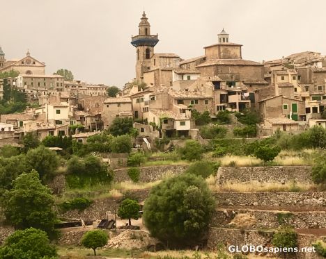 Postcard Valldemosa in Mallorca