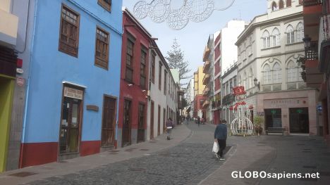 Postcard Old City street