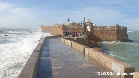 Postcard Castillo San Sebastian