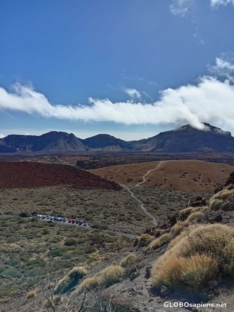 Postcard Teide Sky