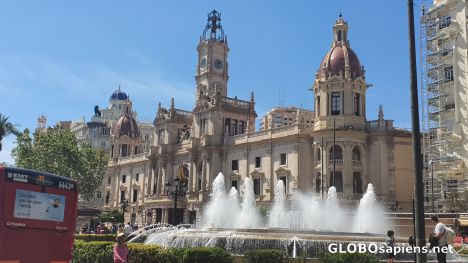 Postcard Fountain on main square