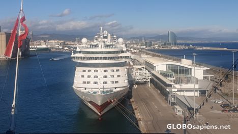 Postcard Cruise port