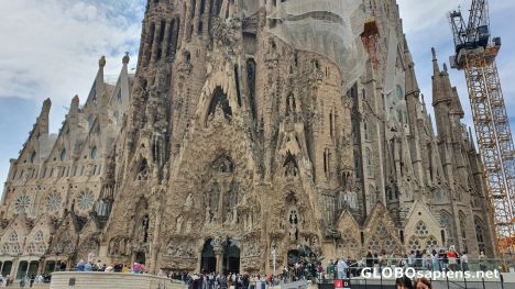 Postcard Sagrada Familia
