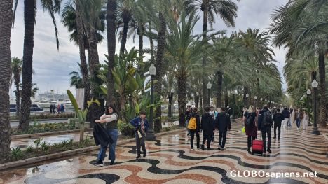 Postcard Waterfront promenade