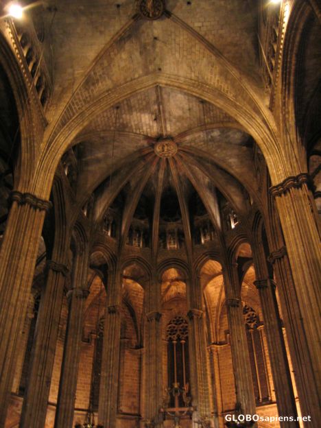 Postcard Inside the Cathedral