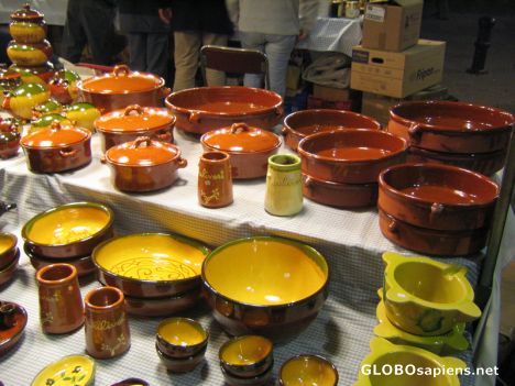 Postcard Traditional Spanish Cooking Utensils