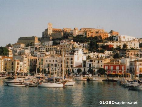 Postcard Ibiza Town