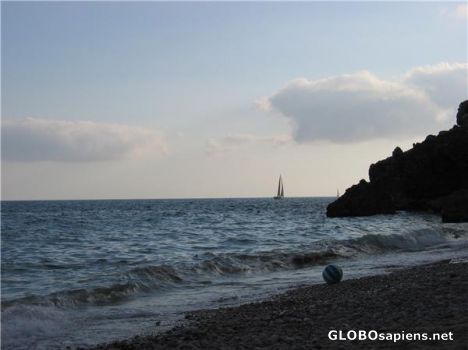 Postcard Beach near Sigtes