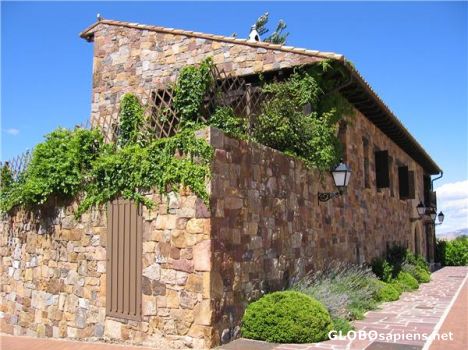 Postcard A house in Olvega