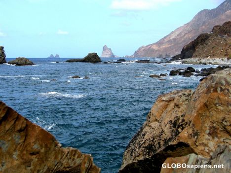 Postcard North-east coast of Tenerife