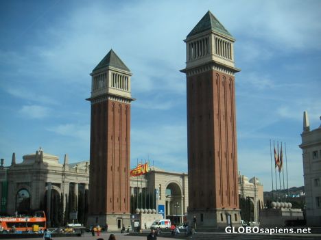 Postcard Placa Espanya