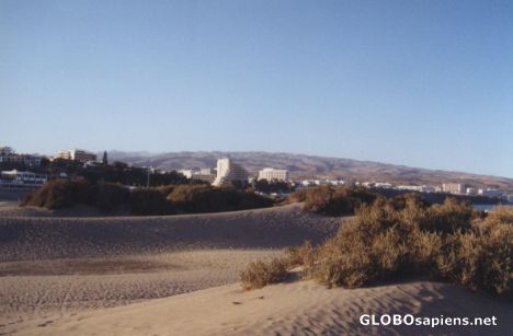 Postcard Las Dunas del Maspalomas