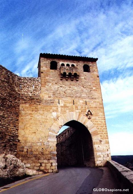 Postcard SAN MATEO GATE -MORELLA-