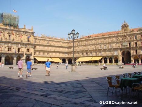 Postcard Plaza Mayor.