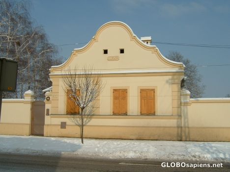 Postcard Tipical Vojvodinian old house