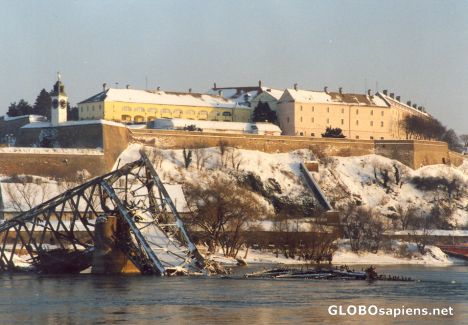 Postcard My lovely but destroyed bridge
