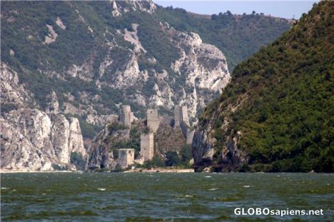 Postcard View of Golubac Fortress