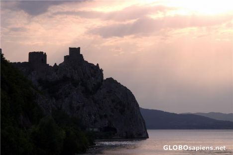 Postcard Golubac at Dusk (2)