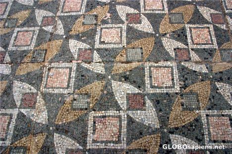Postcard Mosaic at Felix Romuliana