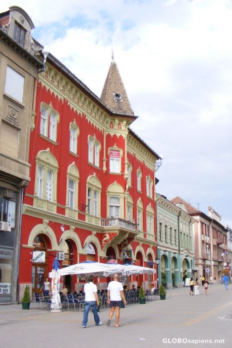 Postcard Secessionist architecture