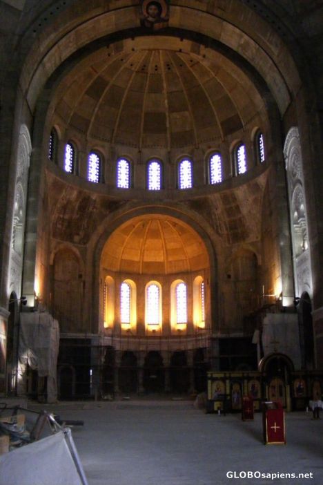 Postcard Sveti Sava - interior