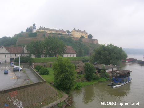 Postcard The fortress of Petrovaradin