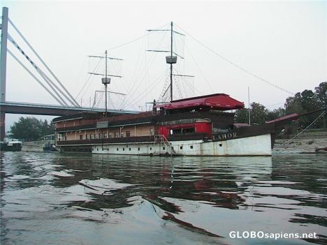 Postcard The Sava River