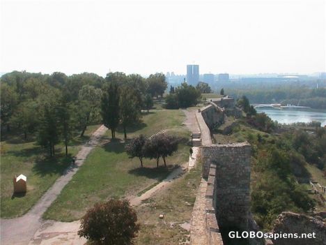 Postcard Kalemegdan Park