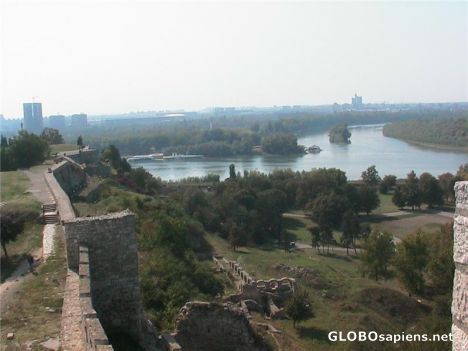 Postcard Kalemegdan Park