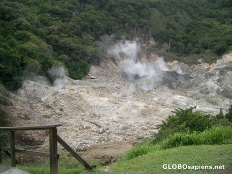 Postcard Active Drive-In Volcano