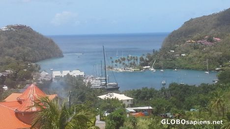 Postcard Marigot Bay