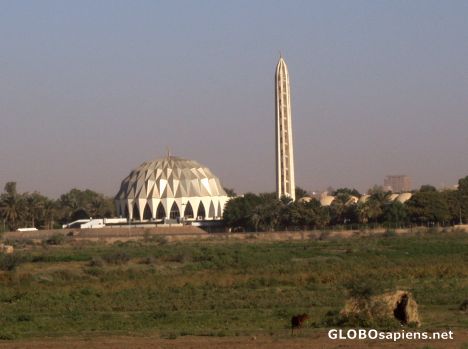 Postcard Nilin Mosque