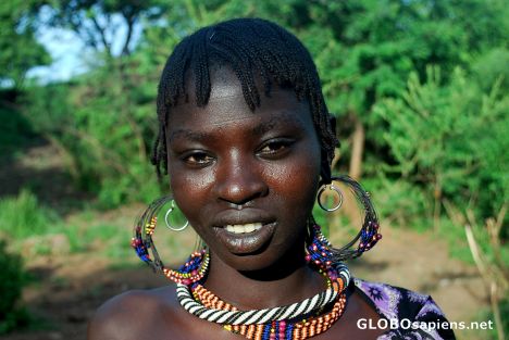 Postcard Jei woman