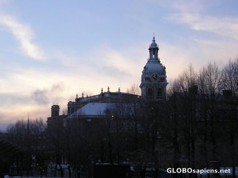 Postcard Stockholm at Christmas 2004