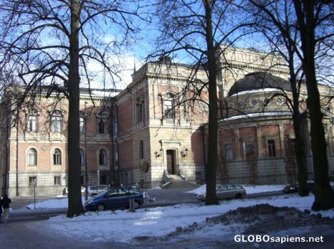 Postcard Universitetshuset