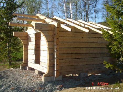 Postcard cabin