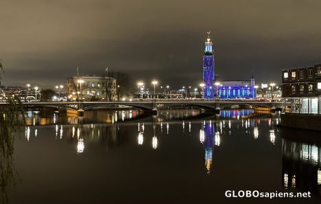 Postcard Stockholm - town hall
