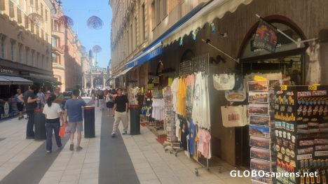 Postcard Pedestrian street
