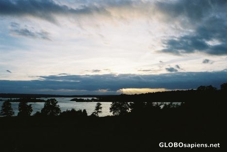 Postcard Sweden september afternoon