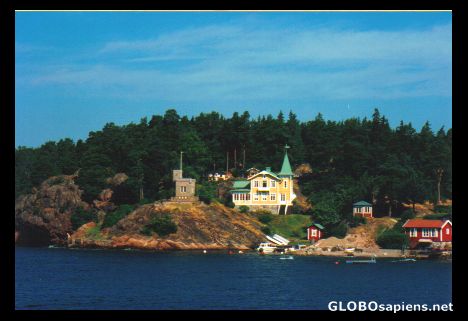 Postcard Stockholm's Skargard