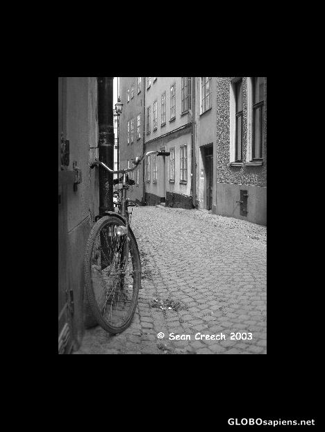 Postcard Bike in Gamla Stan