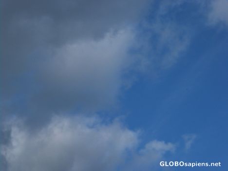 Postcard cloud