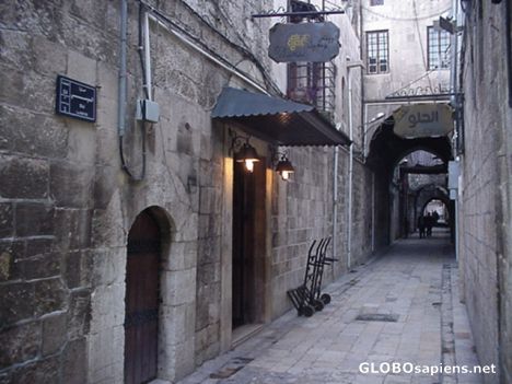 Postcard Beit Wakil (Wakil House) in Aleppo