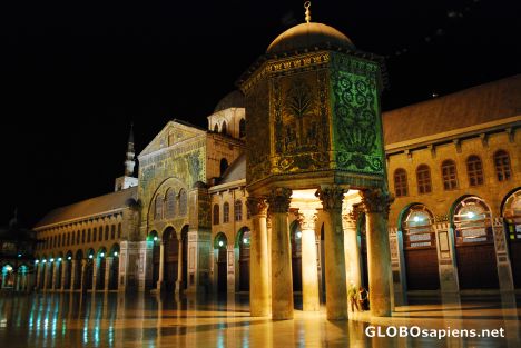 Postcard Umayyad Mosque
