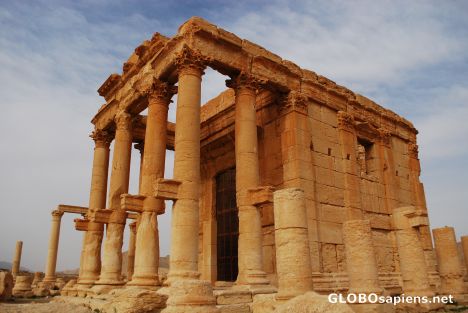 Postcard The Temple of Baal Shamin