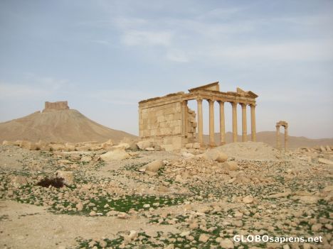 Postcard Ruined Temple