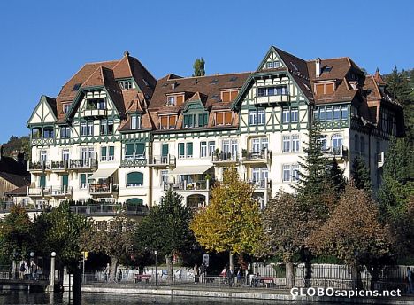 Postcard Former Hotel Beaurivage